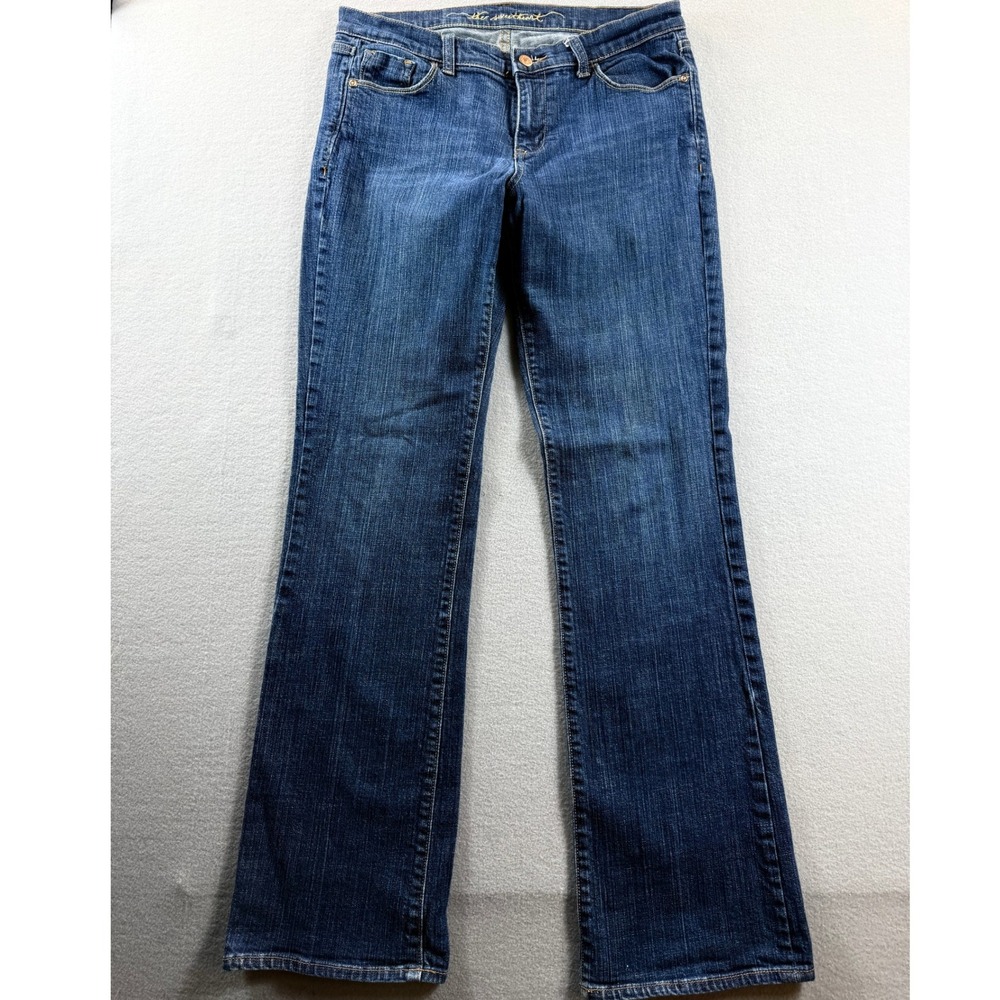 Old Navy The Sweetheart Jeans Women 10 Long Blue Stretch Bootcut 33x32